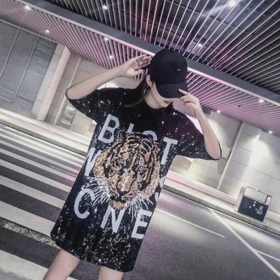 2024 Trendy Hong Kong Style Women's Loose-Fit T-Shirt - Versatile Short-Sleeved Summer Top