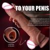 Pénis Réutilisable Agrandisseur Doux Réaliste Manchon Grosse Croissance Vrai Pénis en Silicone Éjaculation Retardée Prolongateur de Pénis Préservatif Jouets Sexuels Pour Homme