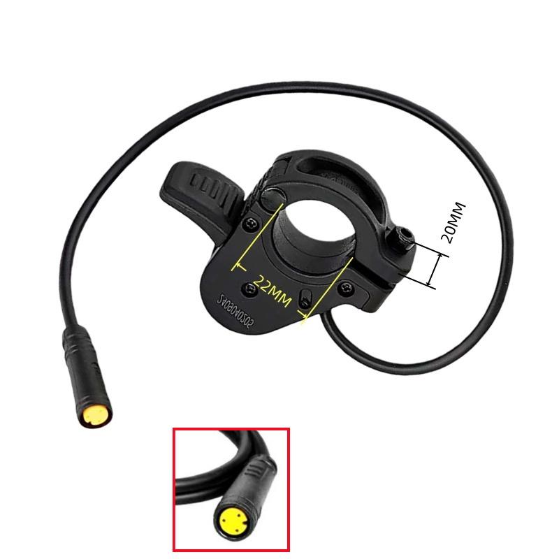 

1Pcs Kickscooter Finger Brake Accelerator Spare Parts For Kugoo Kukirin G4 Max Electric Scooter Thumb Throttle Assembly Female