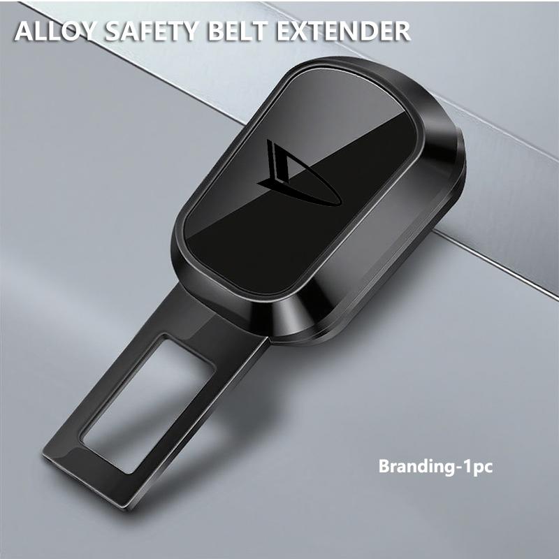 

Car Logo Seat Belt Plug Mirror Alloy Safety Belt Extend Lock Buckle Auto Accessories For Daihatsu Luxio Terios Sirion Mira