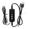 Intelligent Temperature Controller with Timer Child Lock Protect 5-24V Intelligent Thermostat Simple Installation for Home System