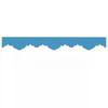 Chenille Window Valance Self-adhesive DIY Curtain Custom Size Roman Valance Curtain Swags Decorative Cloth Strip Top Shading