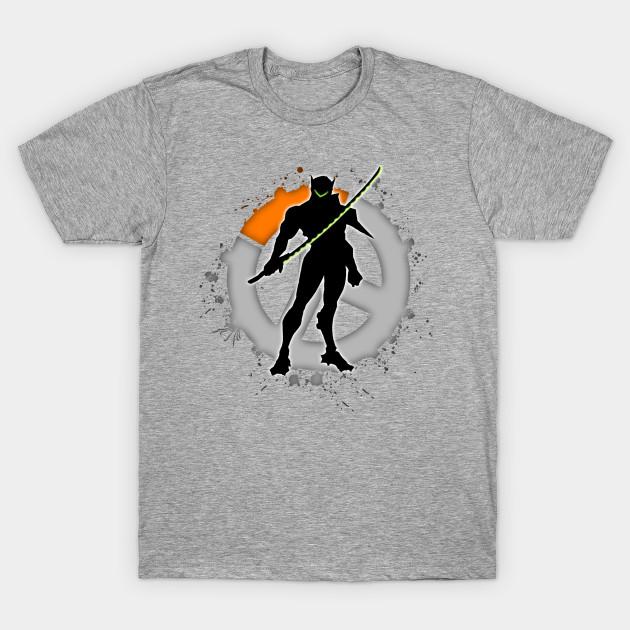 Buy Samurai Genji Art Women TShirts Cotton Short Sleeve O Neck Lady