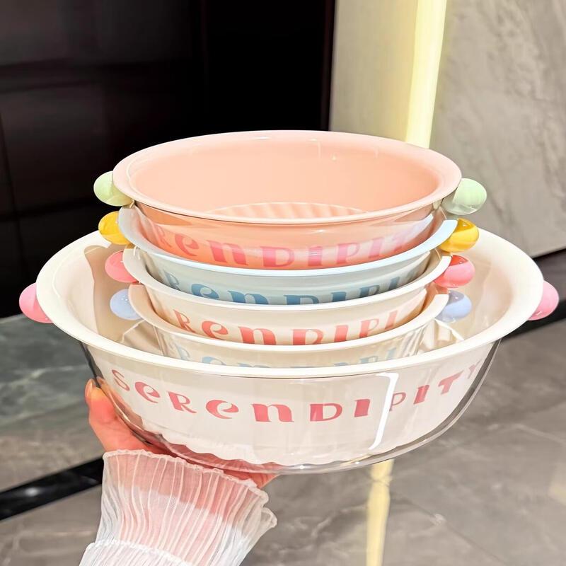 Multifunctional Double-Layer Drain Basket and Fruit Bowl