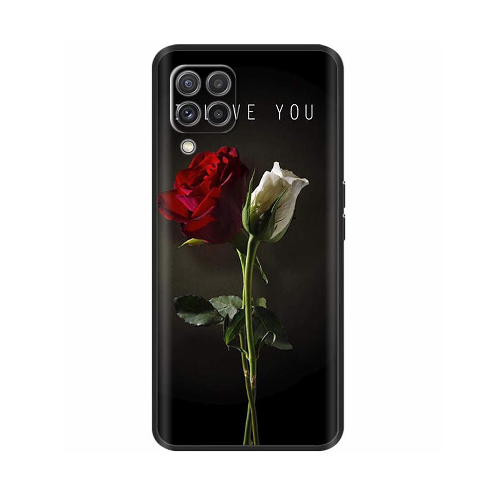 For Samsung Galaxy A12 Case 6.5'' Stylish Painted Cover Soft Silicone Phone Case For Samsung A12 M12 SM-A125F A127F N125F Coque