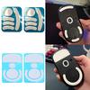2Set Mouse Feet Mouse Skates Stickers Pad Rounded Glides Curved Edges Replacement for GPXS GPW Mouse