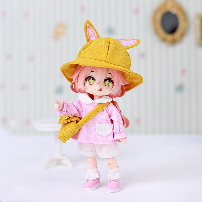 OB11 Clothes Cute Style Kindergarten Suit Boys And Girls Kindergarten Uniform Molly, GSC Body, 1/12bjd Doll Clothes Toy Clothing