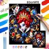 Queen Alice Oil Painting Kit Home Bedroom Wall Decor Creative Handmade Gift Unique Wonderland Alice Queen Tea Party Artwork