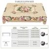 1 Piece Of Retro Floral Theme Tablecloth, Farmhouse Style, Rose Pattern Design, Spring And Summer Camping Style Picnic, Wedding Season, Mother'S Day,