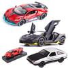 Exquisites 132 Diecast-Legierungs-Automodell Perfekter Sportwagen Bugatti Ae86 Lamborghini
