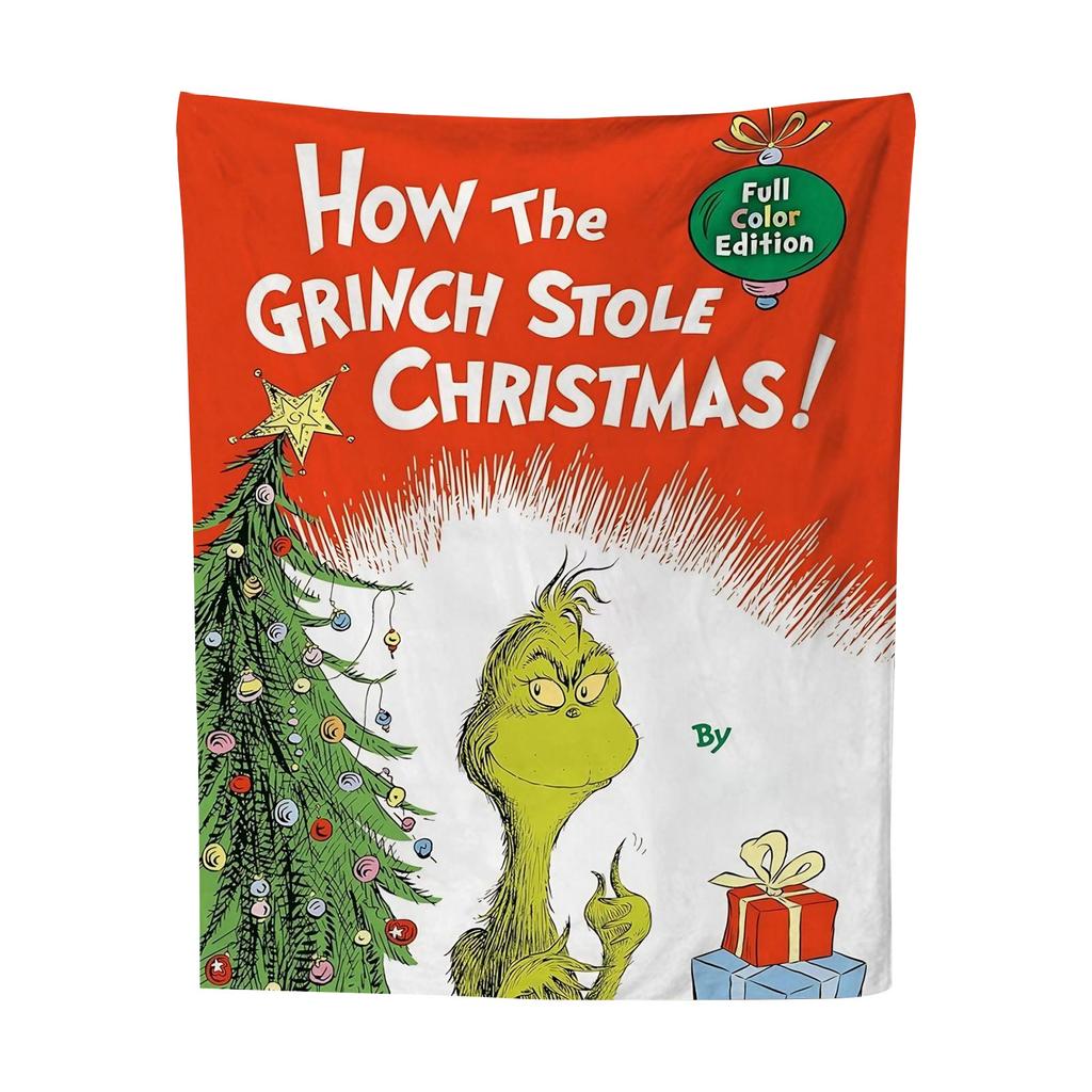 Vaskeklutteppe Grønt Teppe Julegave Hjem Sofatrekk Teppe Feriedekorasjon Teppe