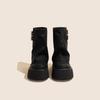 Hong Kong Sweet Cool High Trouser Boots Women's 2025 Autumn New Models But Knee Small Thick-soled Heightening Boots British