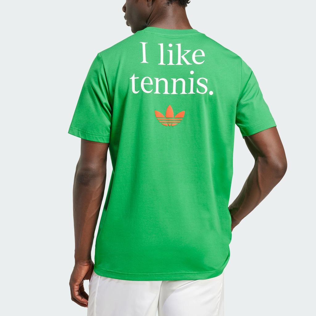 Adidas Originals Climacool SS25 Tennis Graphic Quick-Dry Cool Sports T-Shirt Men Tops JV8496