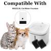 30 PCS Replaced Foam Filters, Pet Fountain Replacement Filters Cat Water Fountain Filters Foam Filters for Eversweet 3 Pro/Solo 2/Solo SE Compatible