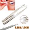 Nerezová ocel LED světlo pinzeta klip na odstraňování chloupků obočí a obličeje nástroj na líčení