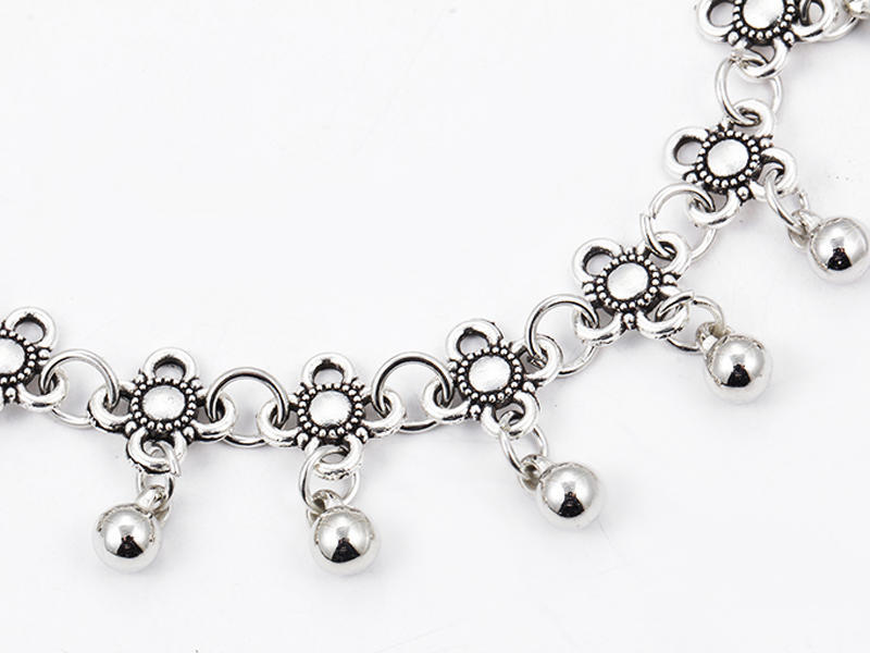 Cavigliera Donna Argento 925 – Catena Piedi Nudi Semplice E Fine – Gioiello Estate Spiaggia Reggetta Regolabile 20+5 Cm - 2