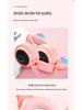 Cat Ear Luminous Bluetooth Headset: Over-Ear Wireless Headphones Compatible with Mobile Phones