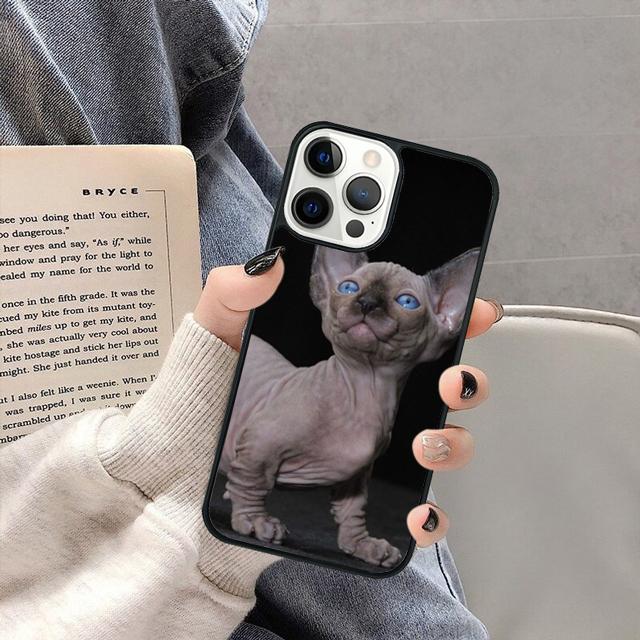 FUNNY NAKED CAT SPHINX Phone Case Cover for iPhone 17 Air 16 16e 15 13 14 11 12 Pro Max Max Plus coque fundas Shell