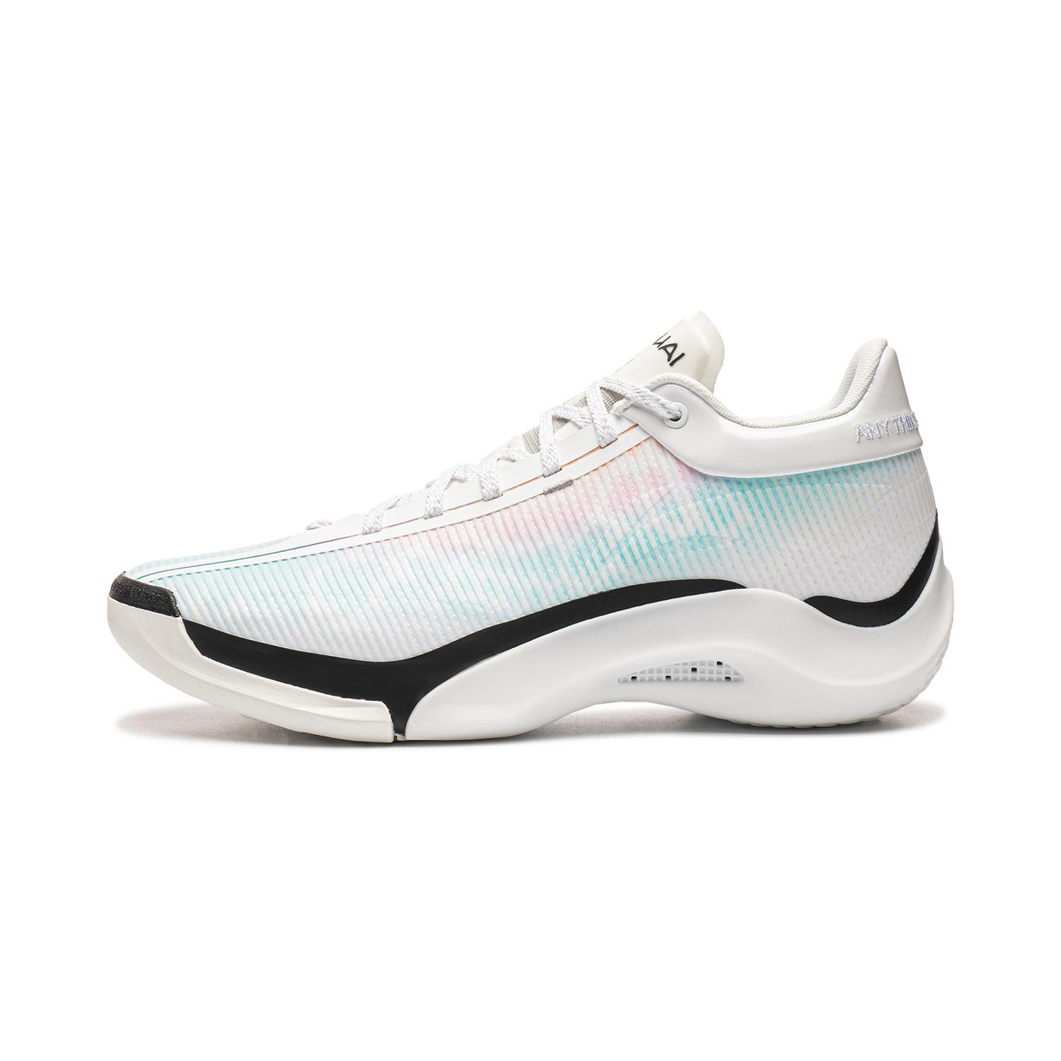 

Li Ning Yu Shuai 20 Баскетбольные кроссовки Мужская кроссовка Белый Черный ABAW003-15 41