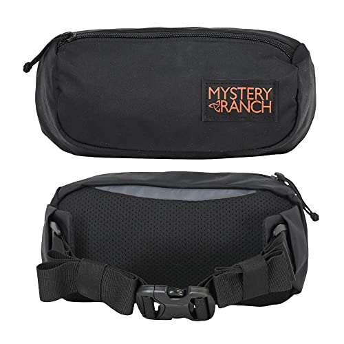 MYSTERY RANCH FORAGER HIP PACK 112623 (Black, One Size, 001) - 2.5L Shoulder Bag for Men and Women, Perfect for Outdoor Activities