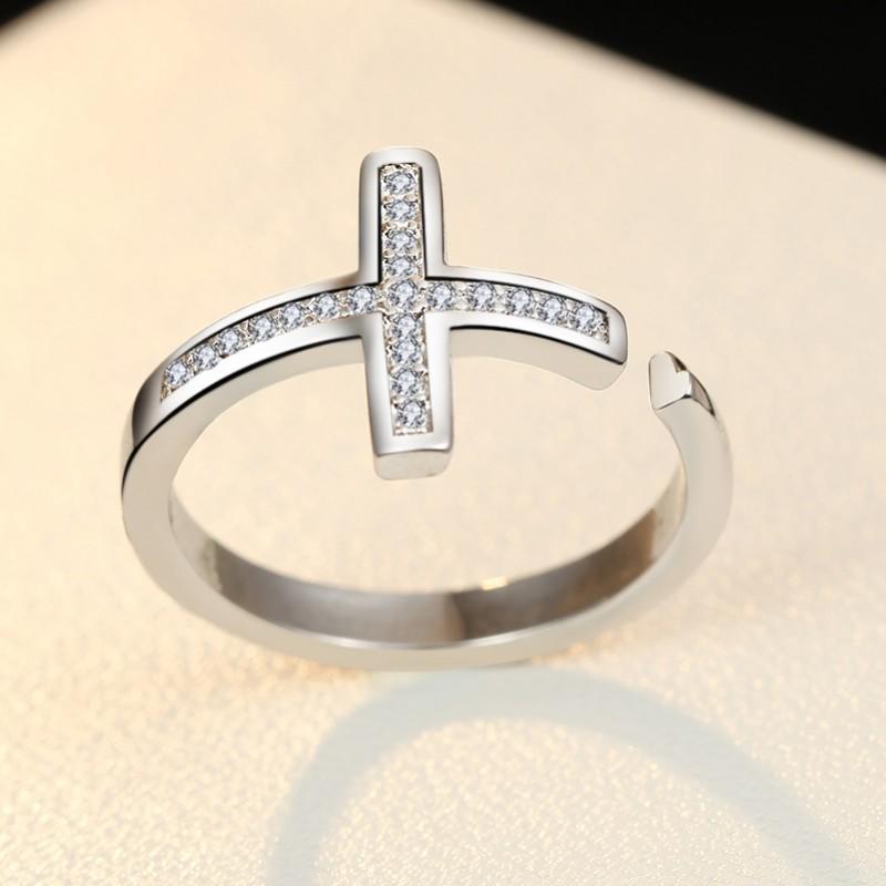 Lindon clássico liga de cobre anel de zircão feminino joias promessa de casamento presente de festa