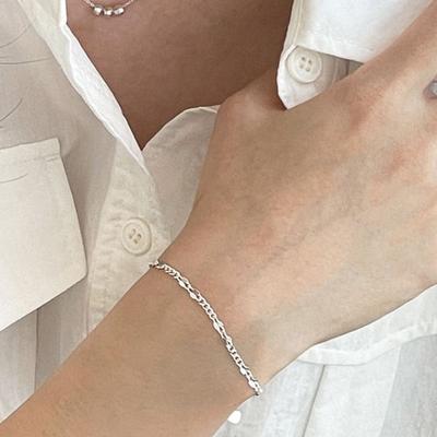 Ctwins Silver925 Mixed Chain Bracelet