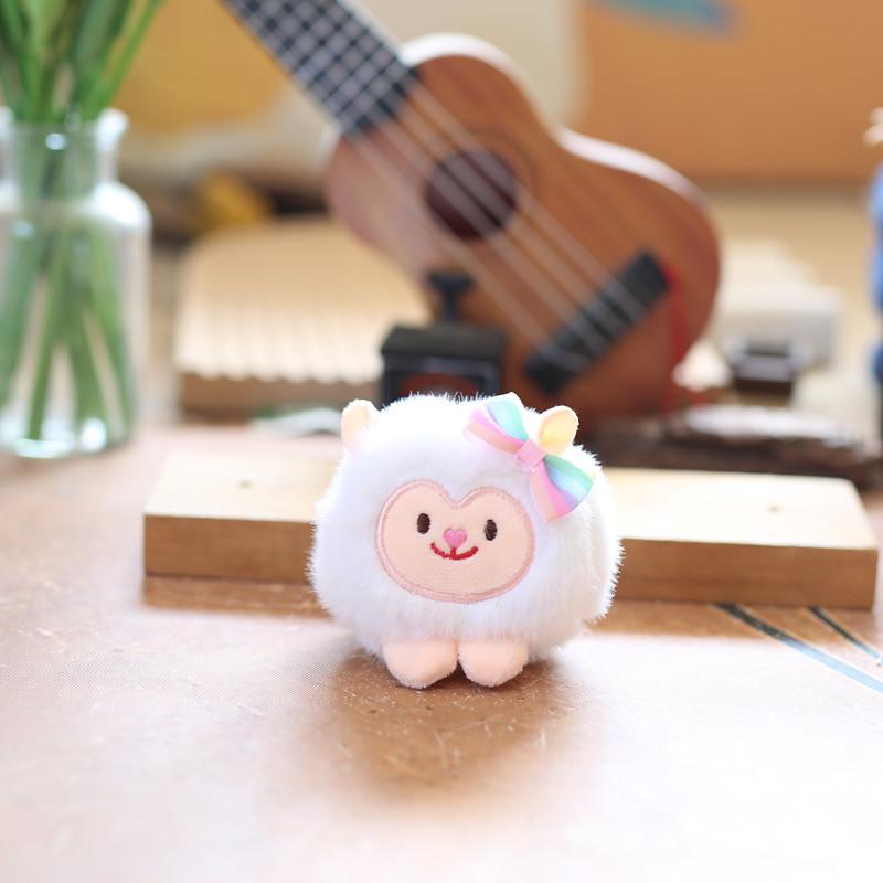 

Милая милая подвеска в виде Овна, плюшевая игрушка, куклы, маленькая овечка, сумка, подвесной брелок, куклы 11Cm