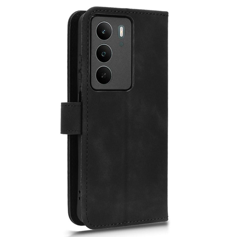 Pro Realme C71 4G Kožené pouzdro s povrchem na dotek, odolné proti pádu, peněženkové flipové pouzdro na telefon