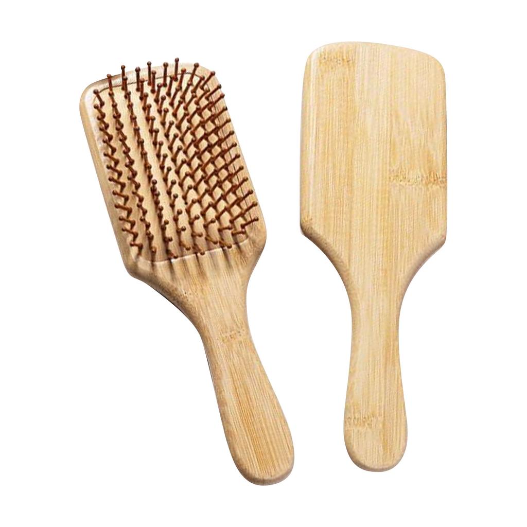 Dřevěný hřeben pro péči o vlasy, hřeben, vysoce kvalitní, přenosný, kompaktní a nepoškozující masážní hřeben na vlasy