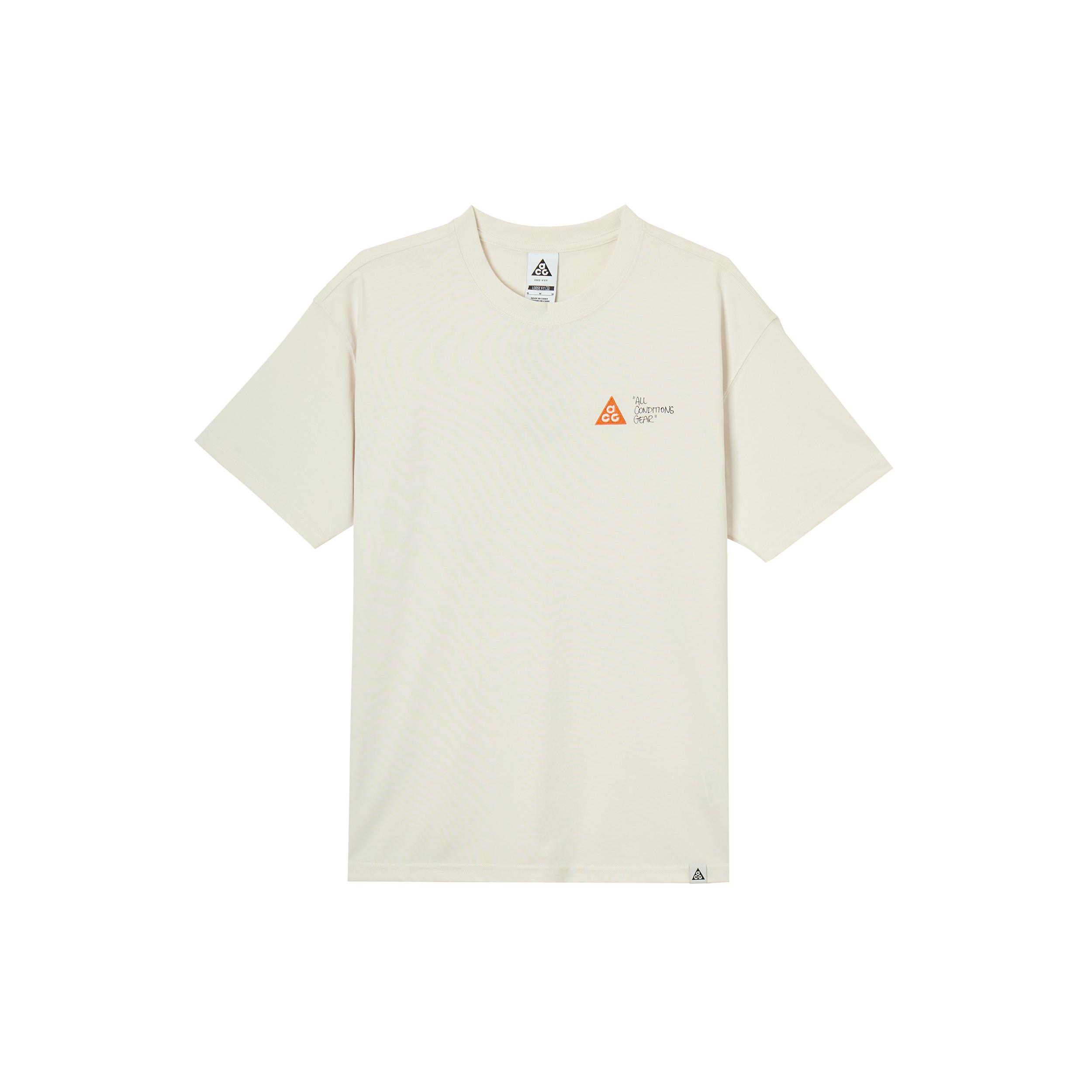 Мужская футболка Nike ACG DRI FIT SS25 Цвет: экрю HJ0801-030 XL