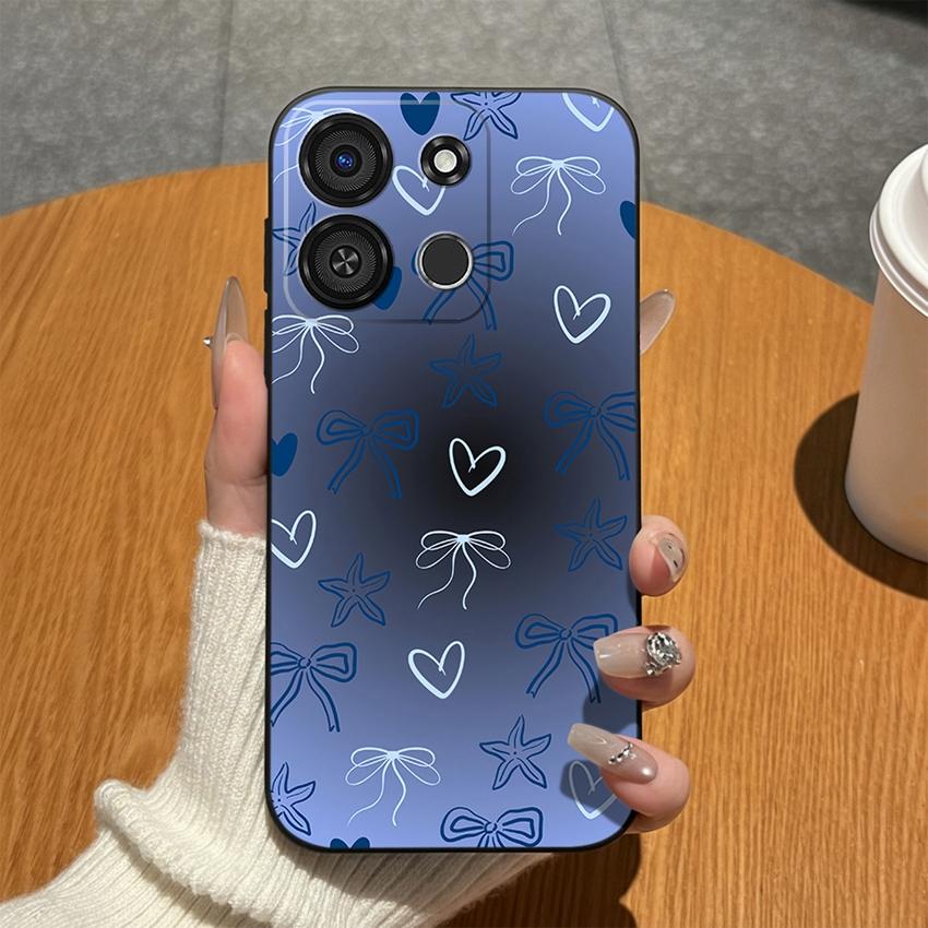 For Itel A05S A04 A60S A16 A33 Plus A56 A23 A58 A25 Pro A49 A35 A18 Phone Case Colorful Graffiti Matte Silicone Cover For Itel Anti Fingerprint Bumper