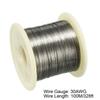 Uxcell 1pcs 20/50/100m Heating Resistor Wire Nichrome 0.8mm AWG20/21/22/24/27/28/30 Gauge Resistance Wires for Heating Elements