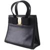 Salvatore Ferragamo Vara ribbon Handbag BA21 4178 2WAYShoulder black Calfskin Women Used