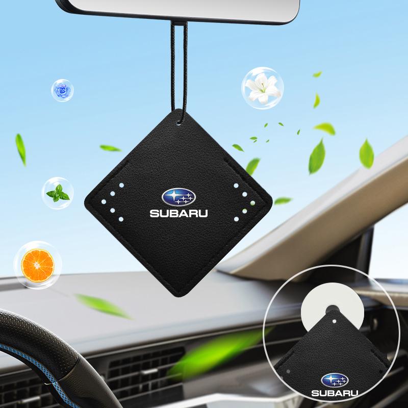 Auto Interior Perfume Pendant Air Freshener Hanging Perfume Emblem For Subaru Impreza Forester Tribeca XV BRZ