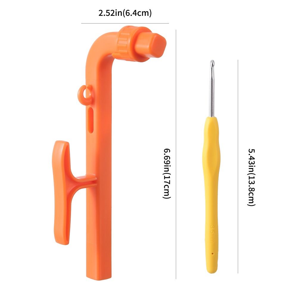 DIY Craft Manual Winding Machine 3 in 1 Yarn Knitting Projects Yarn Tension Regulator Knitting Needle Tools DIY Weaving Tools