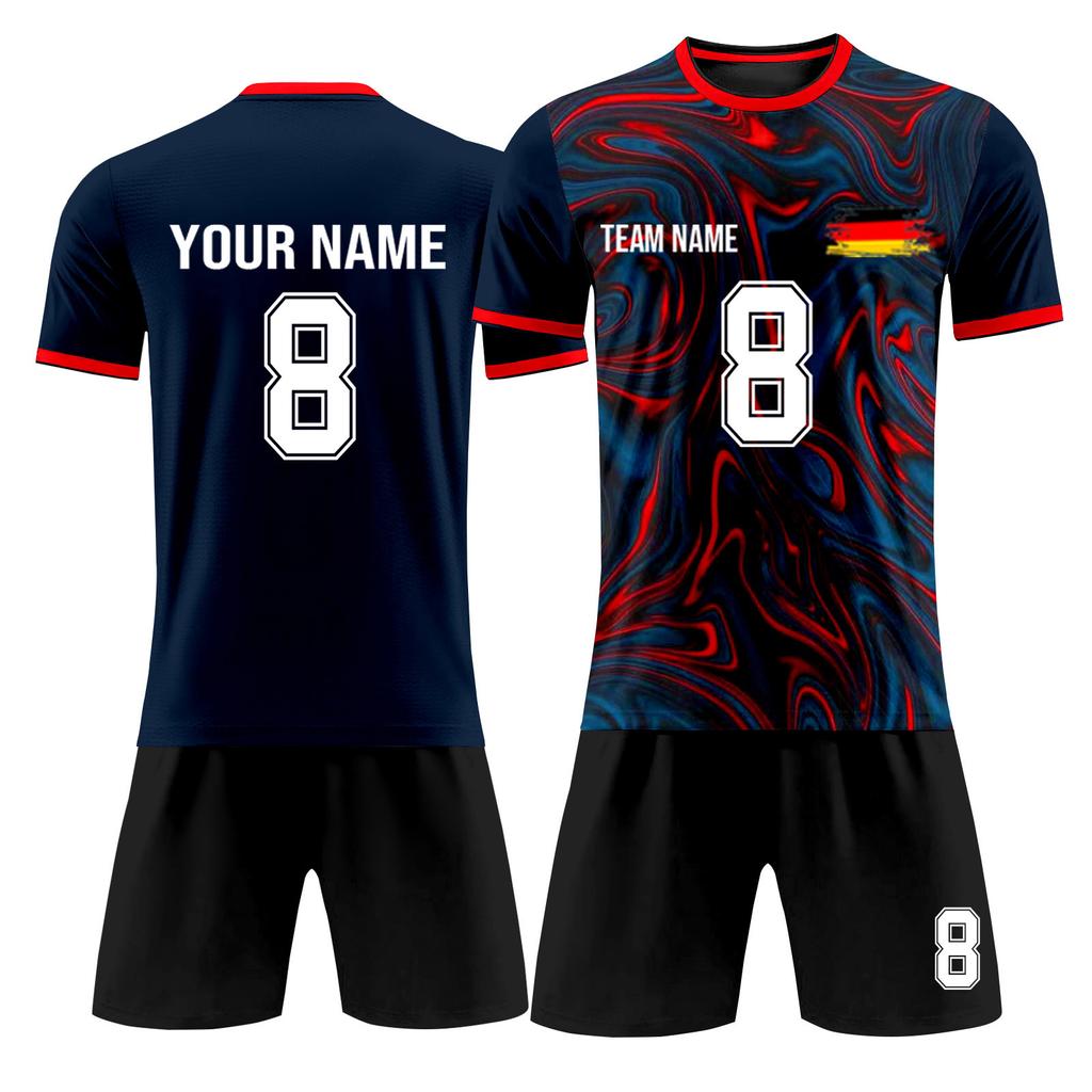 Set personalizat din două piese de fotbal pentru adulți și copii