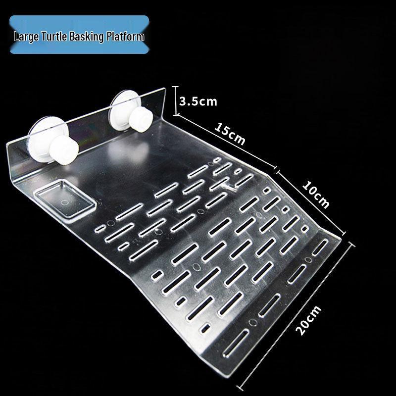 Turtle Basking Ramp: Floating Island Ladder for Aquariums