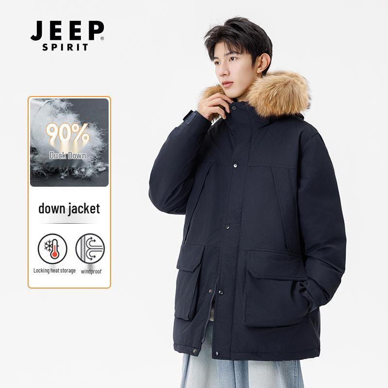 Унисекс Зимняя Пуховая Парка JEEP SPIRIT M