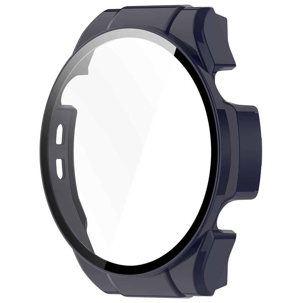 Screen Protector Case with Tempered Glass Protective Cover Anti-Scratch Screen Protector Full Cover Case for Haylou Watch R8