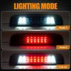Third 3Rd Brake Light LED For 2014-2018 Chevy Silverado/GMC Sierra 1500 2500HD 3500HD, High Mount Rear Brake Lights Assembly, Waterproof Center Cab
