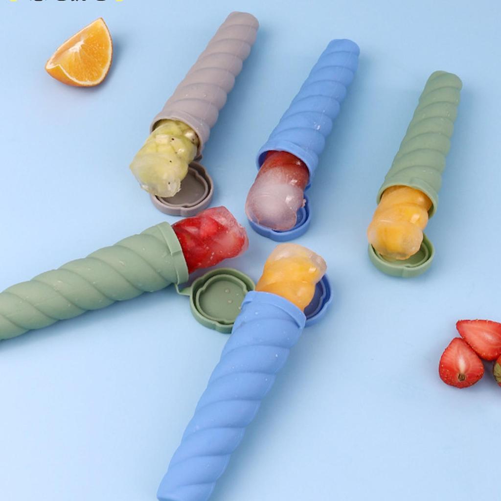 Foremki do lodów na patyku Wielorazowe foremki do lodów dla dzieci Silikonowe foremki do lodów spożywczej jakości DIY Maszynka do lodów na patyku Easy Release