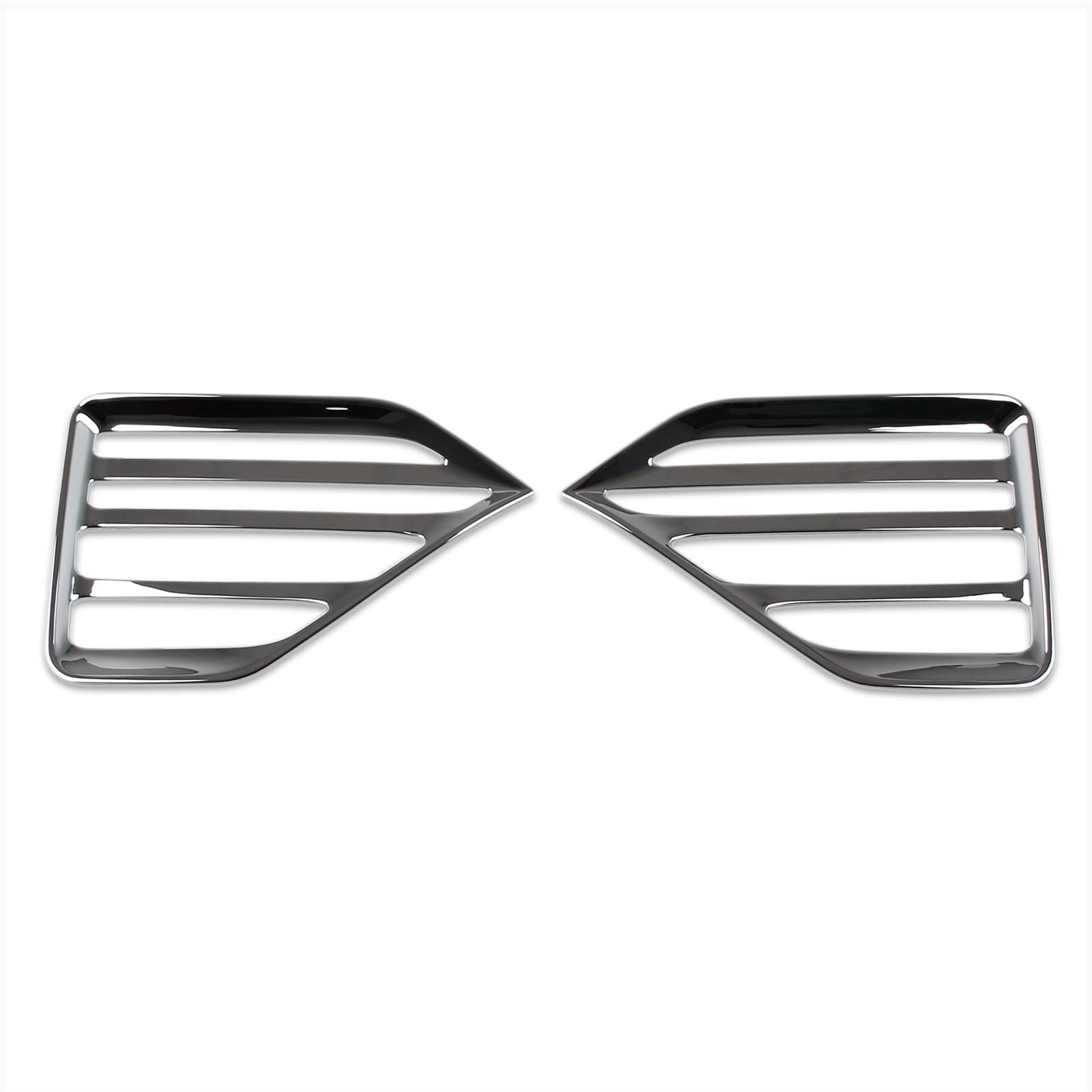 RUIQ Exterior Chrome Rear Fog Lamp Garnish Bezel Cover for Toyota New Voxy/Noah 90 Series (January 2022 onwards) - Specially Designed for Toyota Noah/