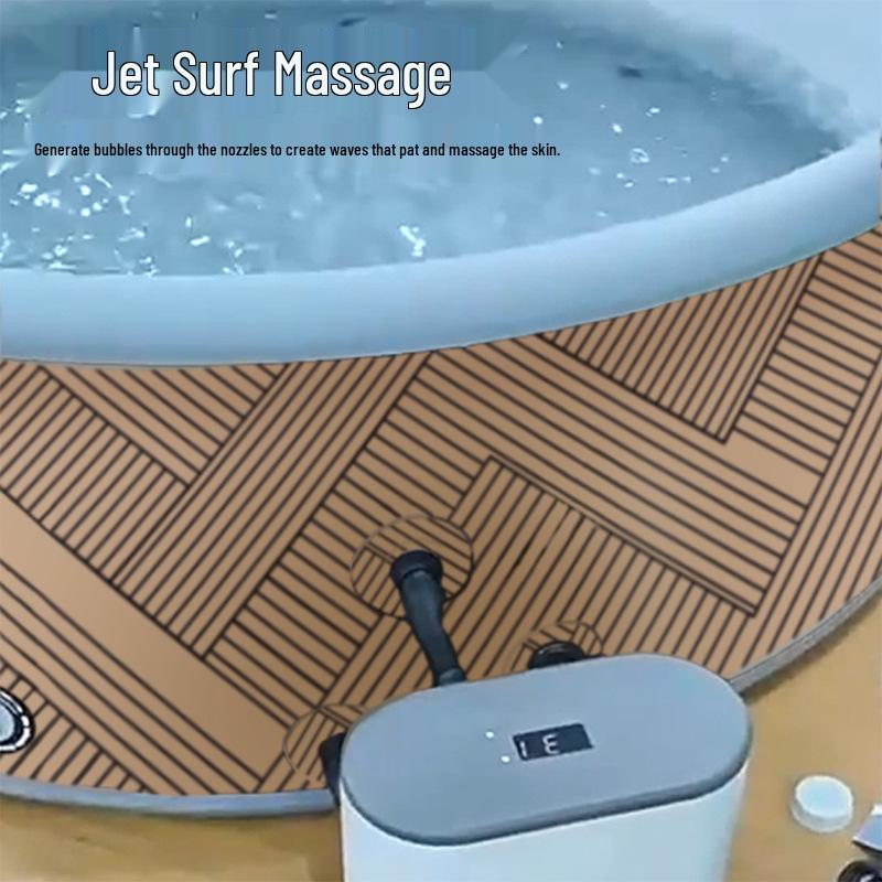 Inflatable Thermostatic Massage Spa Pool for Home & Outdoor Use