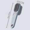 Multifunctional Double-sided Shoe Brush Silicone Soft Brush Powerful Decontamination Cleaning Brush Shoe Cleaner Kit