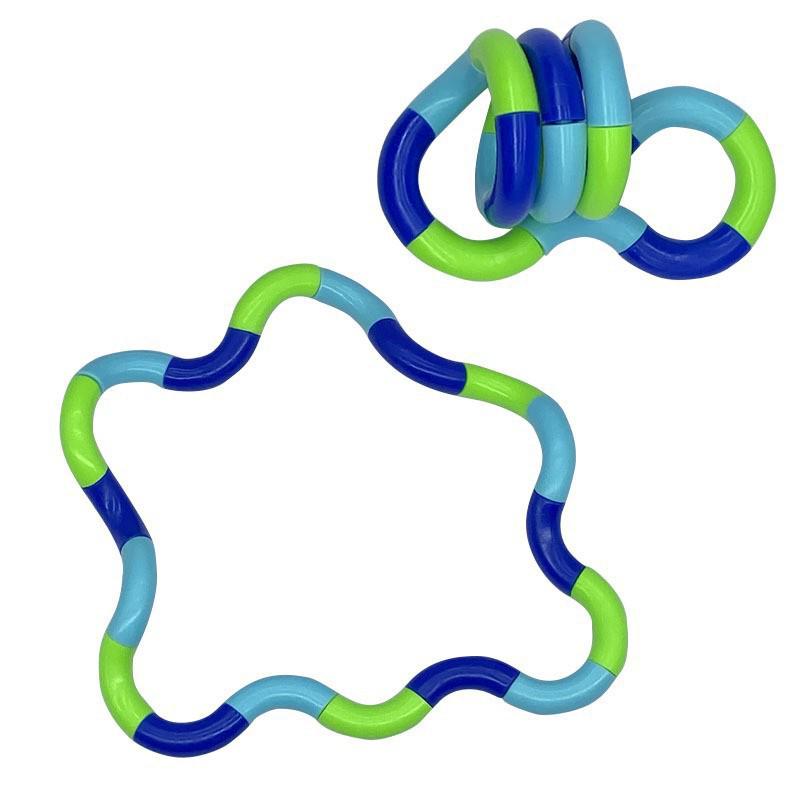 

Семицветная головоломка-трансформер: Снятие стресса, упражнение для пальцев, расслабление и инструмент для концентрации для детей и младенцев.