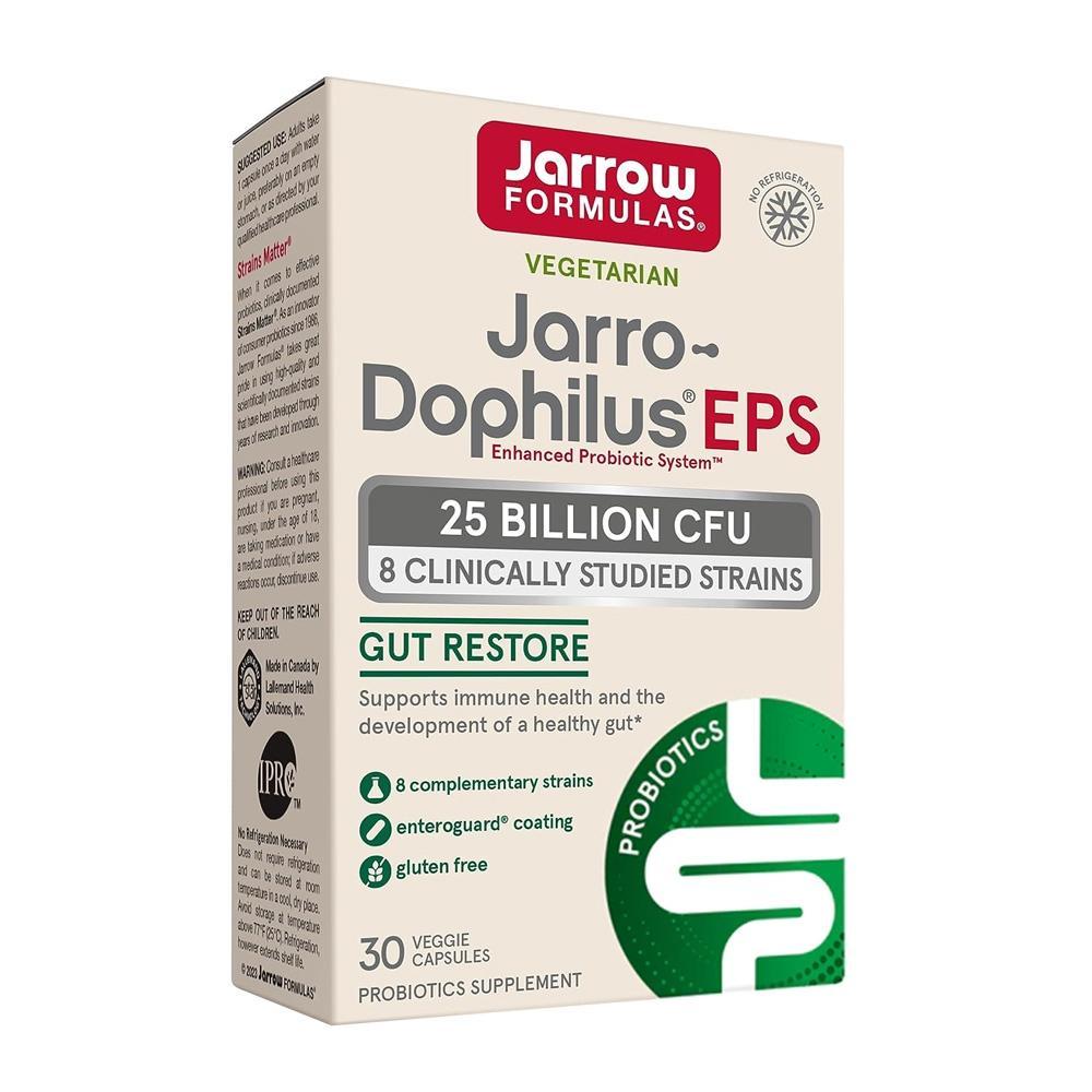 

Вегетаріанські пробіотики Jarro-Dophilus EPS 25 мільярдів КУО, 30 овочевих капсул