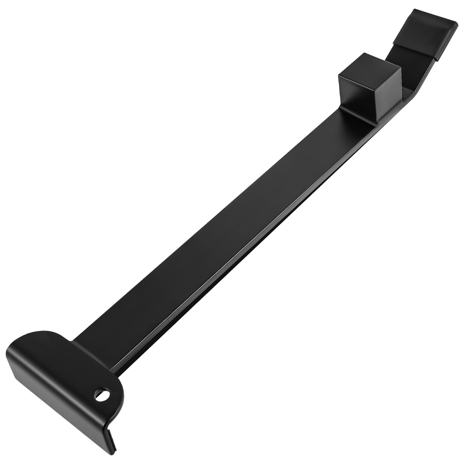 

Сверхпрочный рычаг для подтягивания и монтировка Профессиональный инструмент для укладки напольных покрытий Т-образная головка и L-образная угловая защита Безопасный для пола Легкая установка для узких мест чёрный