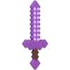 Purple Enchanted Sword Figurine - Minecraft - Life-Size Toy