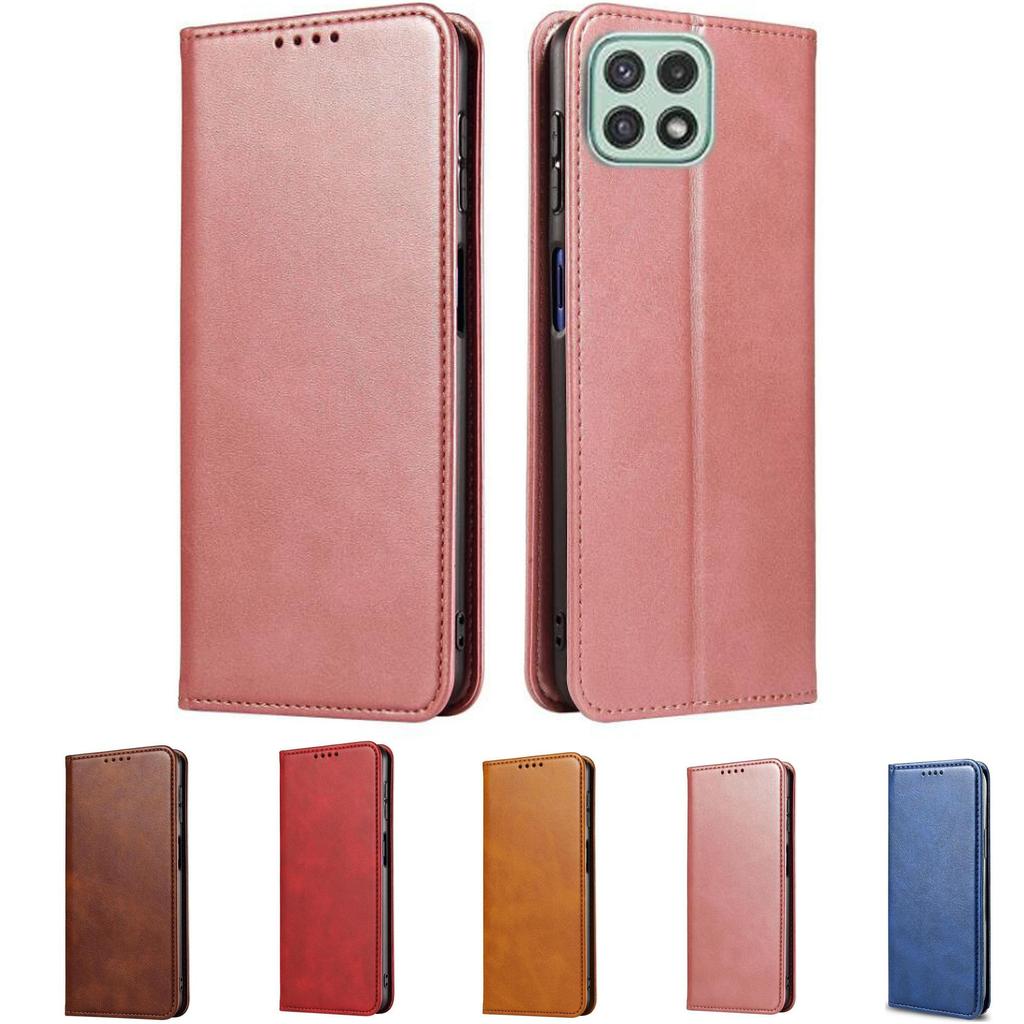 A22 Tok Samsung Galaxy A22 Tok A225F Bőr Flip Pénztárca Tok Samsung A22 5G Tok A226B Telefontok Coque Fundas