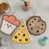 Korean version of cute cartoon hand towel hanging three-layer thickened coral fleece kitchen hand towel